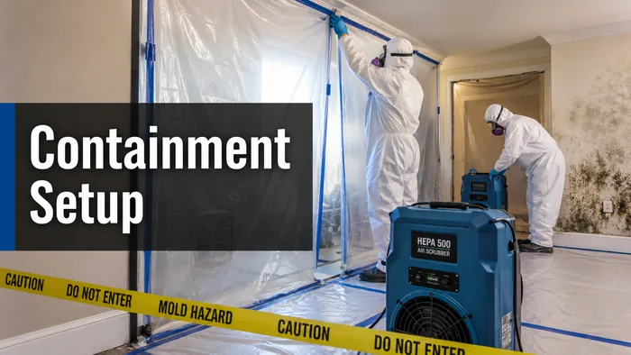 Professional mold remediation work representative of projects in Columbus, OH