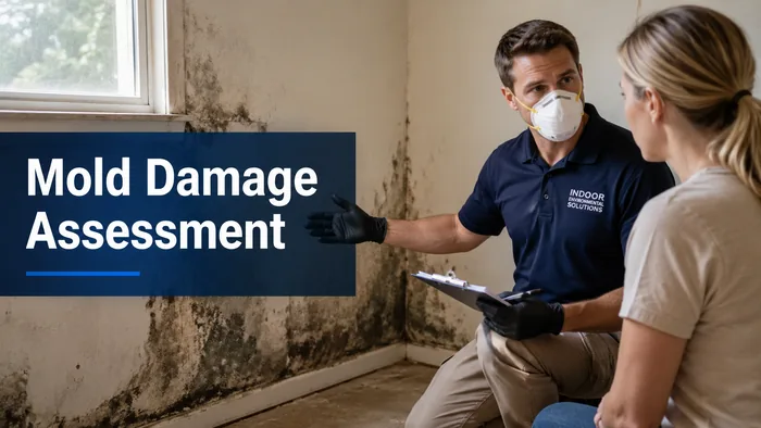 Professional mold remediation work in a home, representative of projects in Charleston, SC