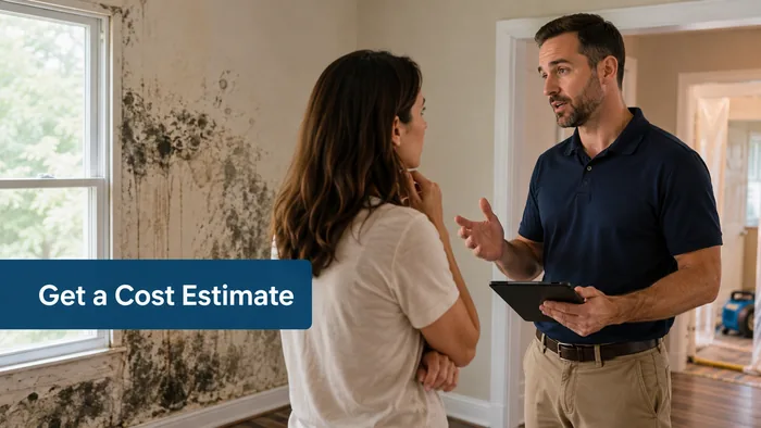 Professional mold remediation work representative of projects in Durham, NC