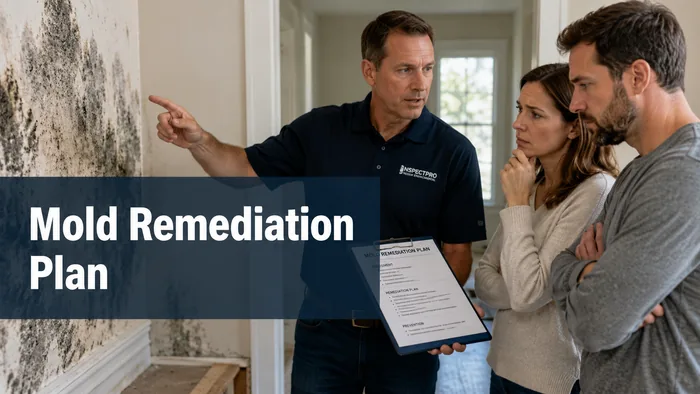 Mold remediation plan and cost consultation